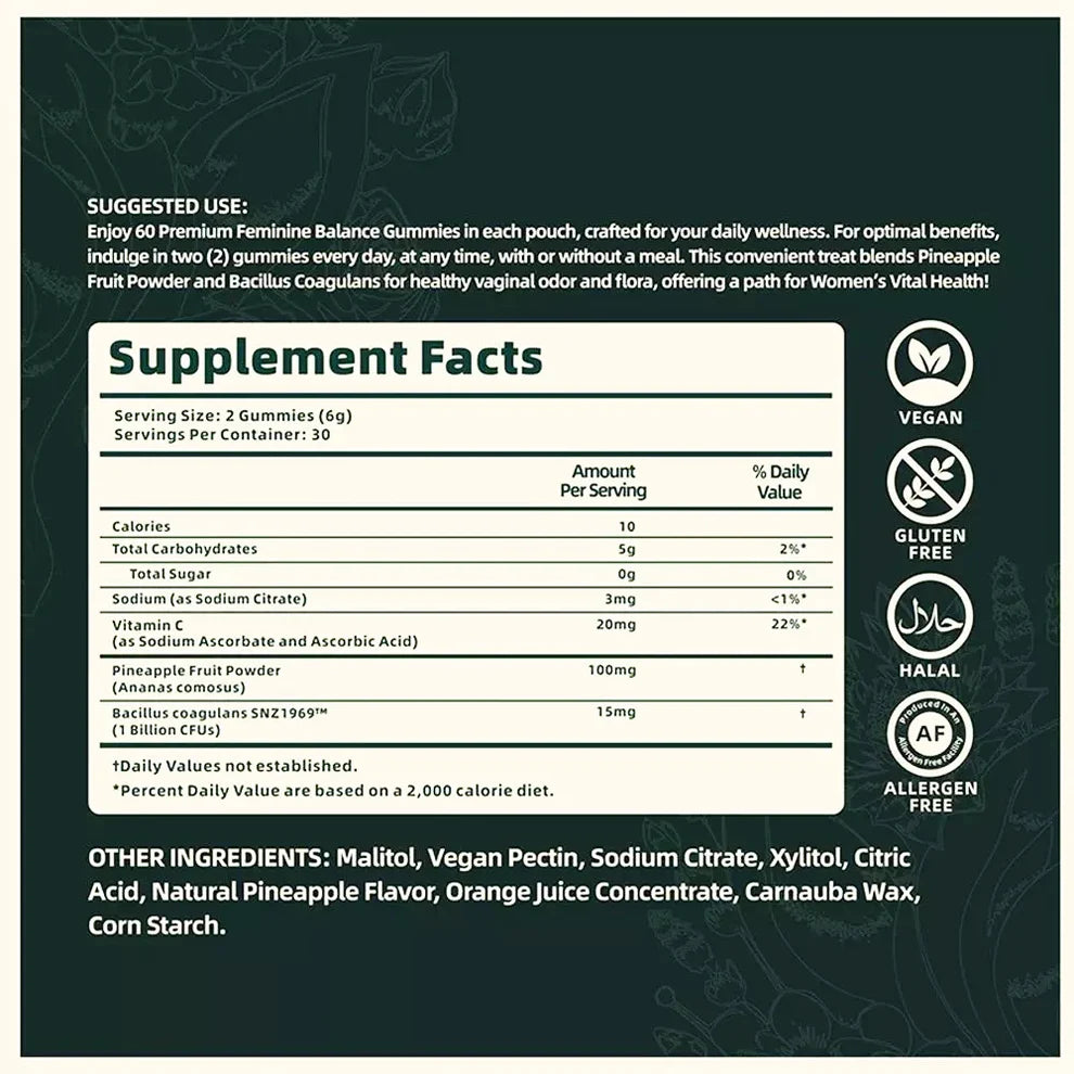 The Feminine Reset Gummies